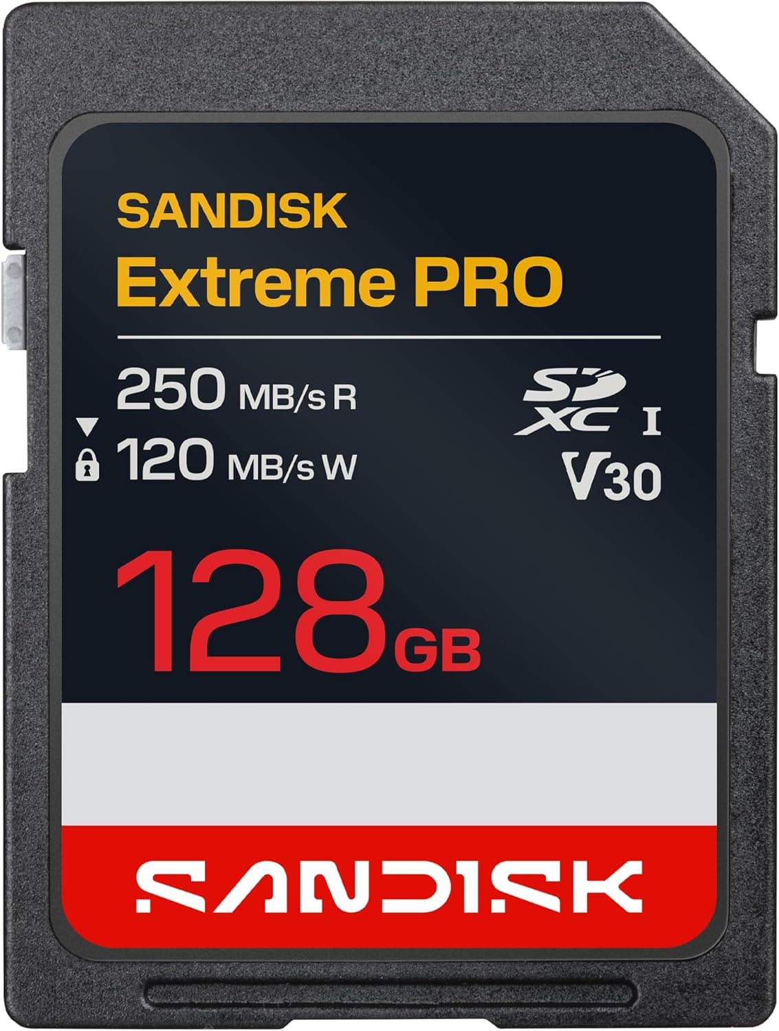 SanDisk 256GB Extreme PRO 200mb/s v30 Memory Card