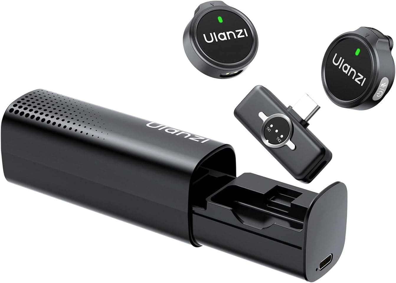 ULANZI A21 Drawer Wireless Microphone Type C
