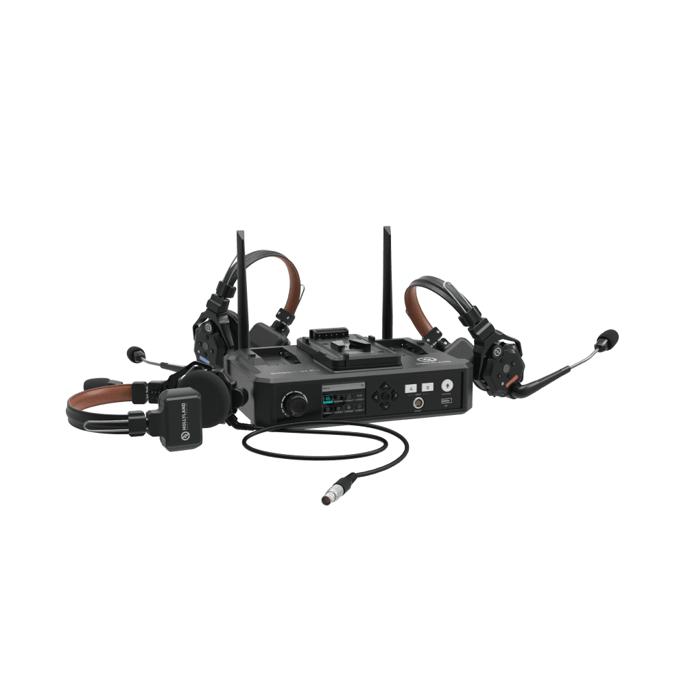 Hollyland Solidcom C1 Pro 5S Full Duplex ENC Wireless Intercom System with 5 Headsets