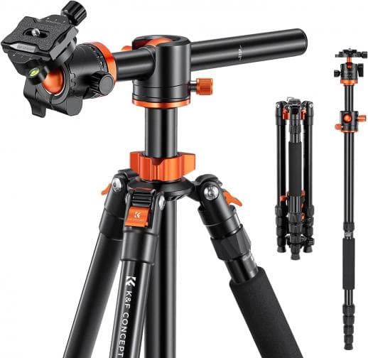 K&F T255A4+BH-28L (OLD TM Extension) Tripod