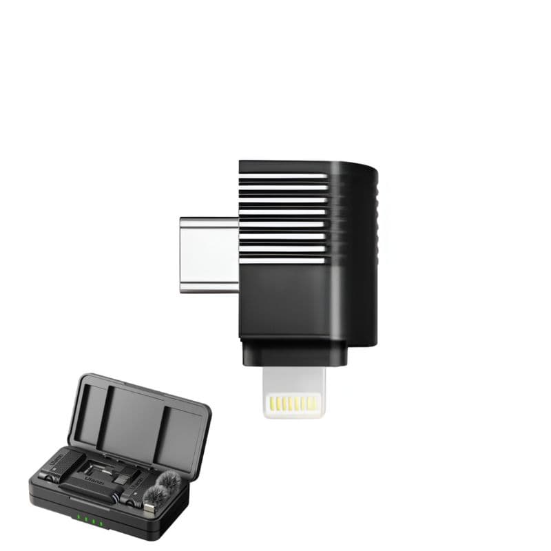 Ulanzi A100 Microphone iPhone Adapter Lightning to Type C