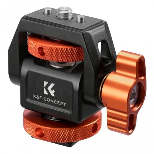 K&F Swivel Field Monitor Mount and Cold Shoe MS42