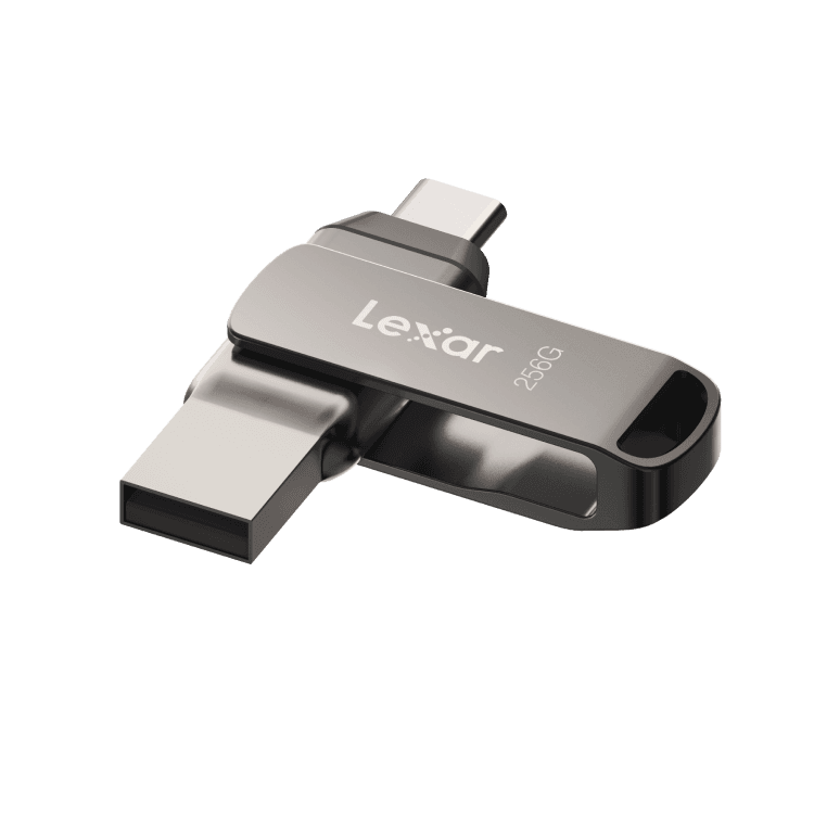 Lexar 256GB JumpDrive Dual Drive D400 USB 3.2 Gen 1 USB-C / USB-A