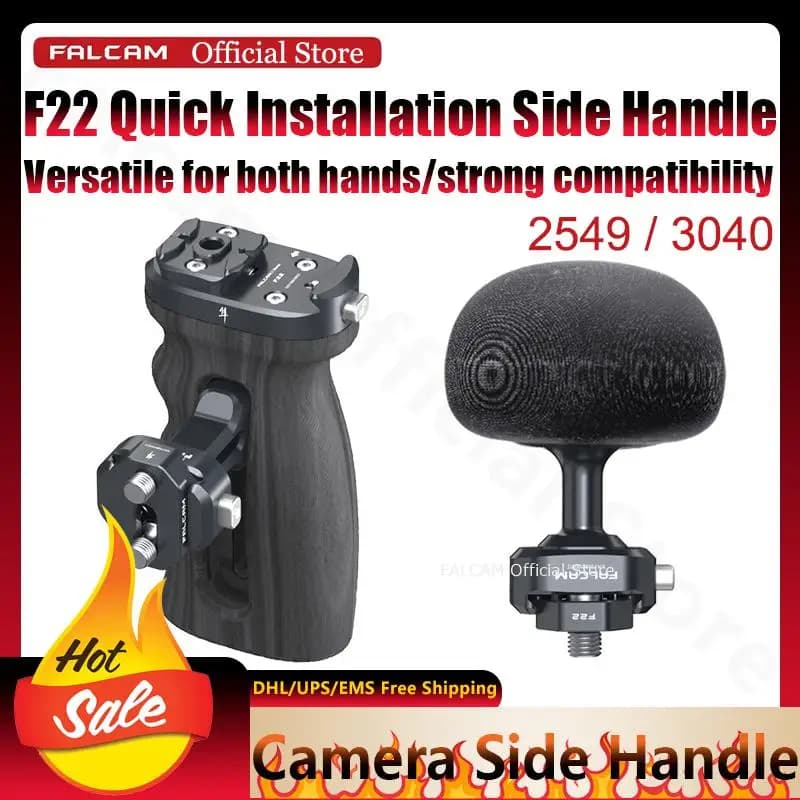 Falcam F22 Quick Release Side Handle (Black)