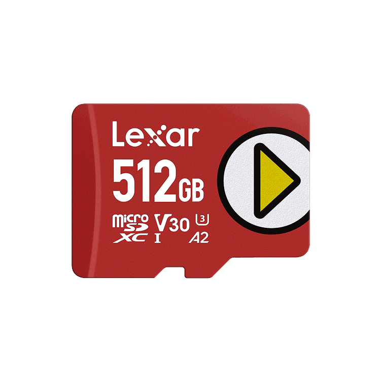 Lexar 512GB PLAY UHS-I microSDXC Memory Card