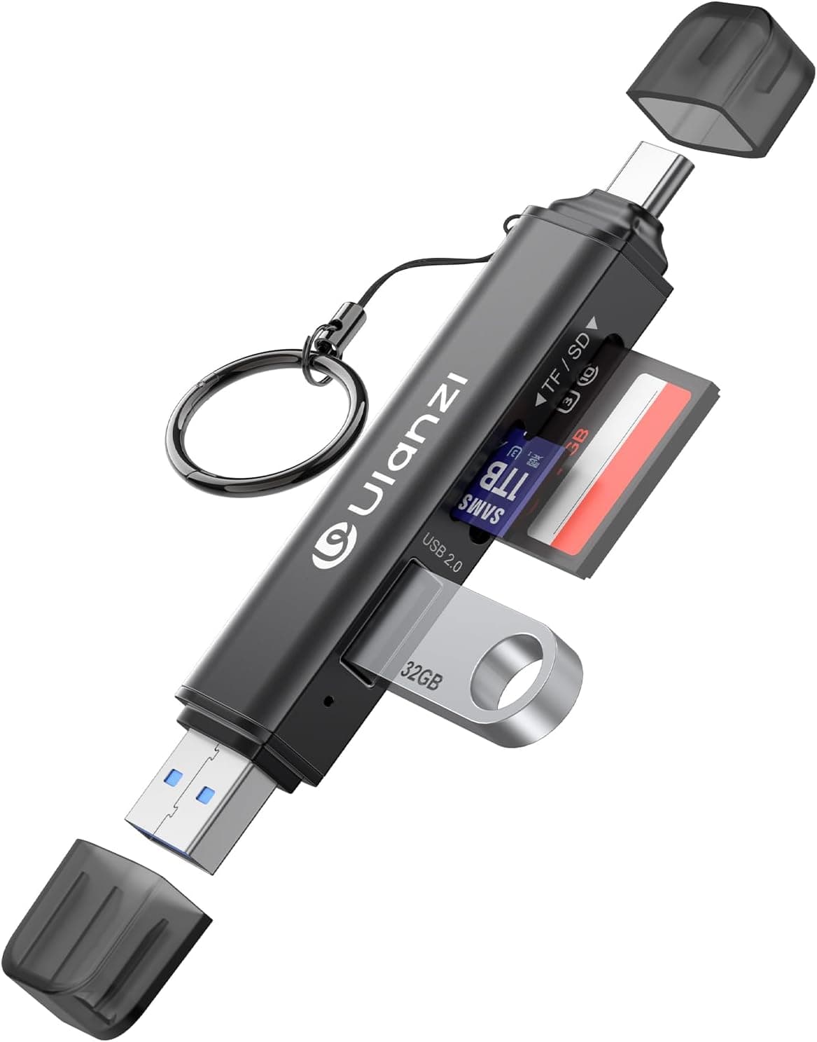 Ulanzi CR3 3-in-1 Card Reader USB-C and USB-A