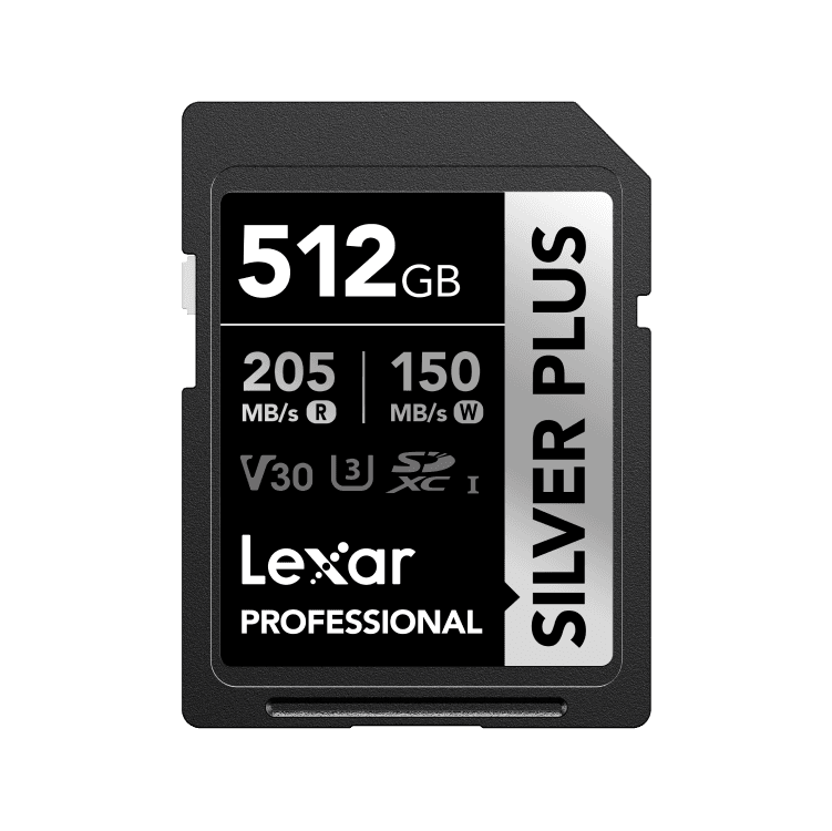 Lexar 1TB Professional SILVER PLUS UHS-I SDXC Memory Card