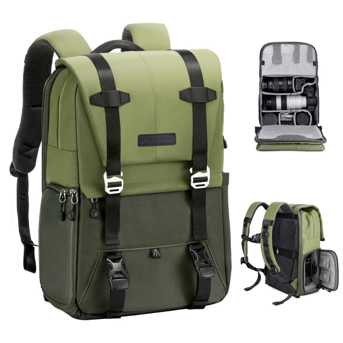 K&F Backpack URBAN WONDER Green 20L AV2