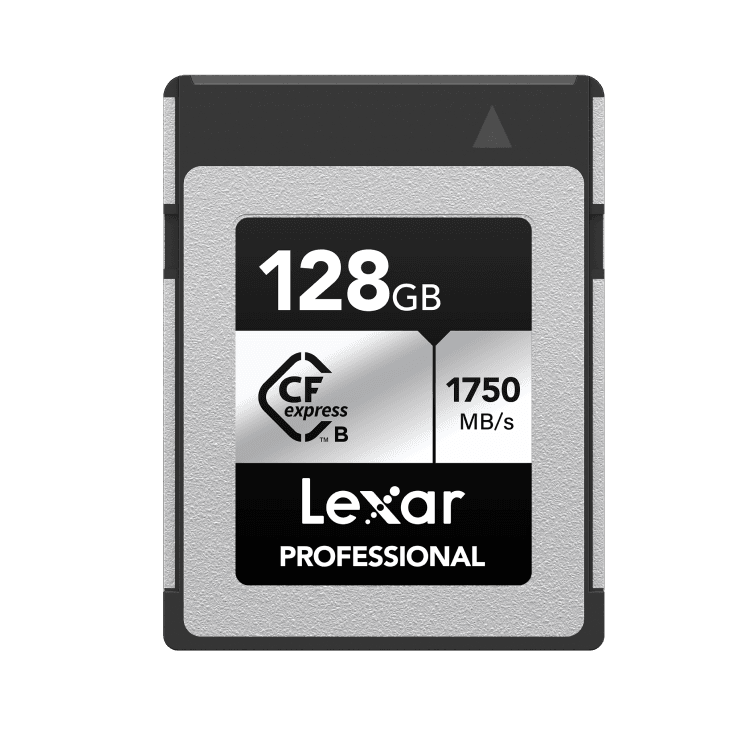 Lexar Professional CFexpress Type B Silver Memory Card 128GB
