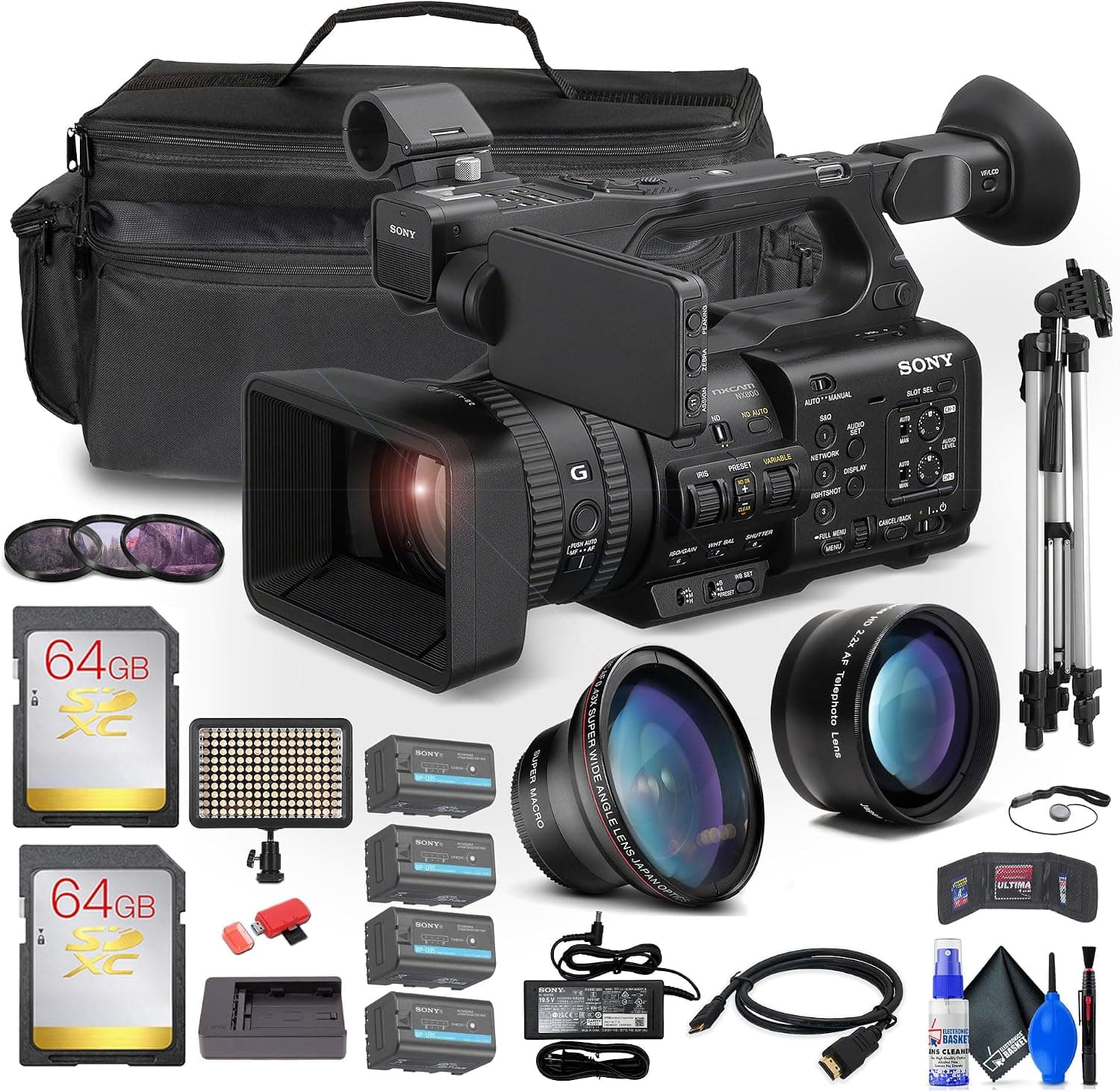 Sony PXW-Z200 4K CMOS Sensor XDCAM Camcorder