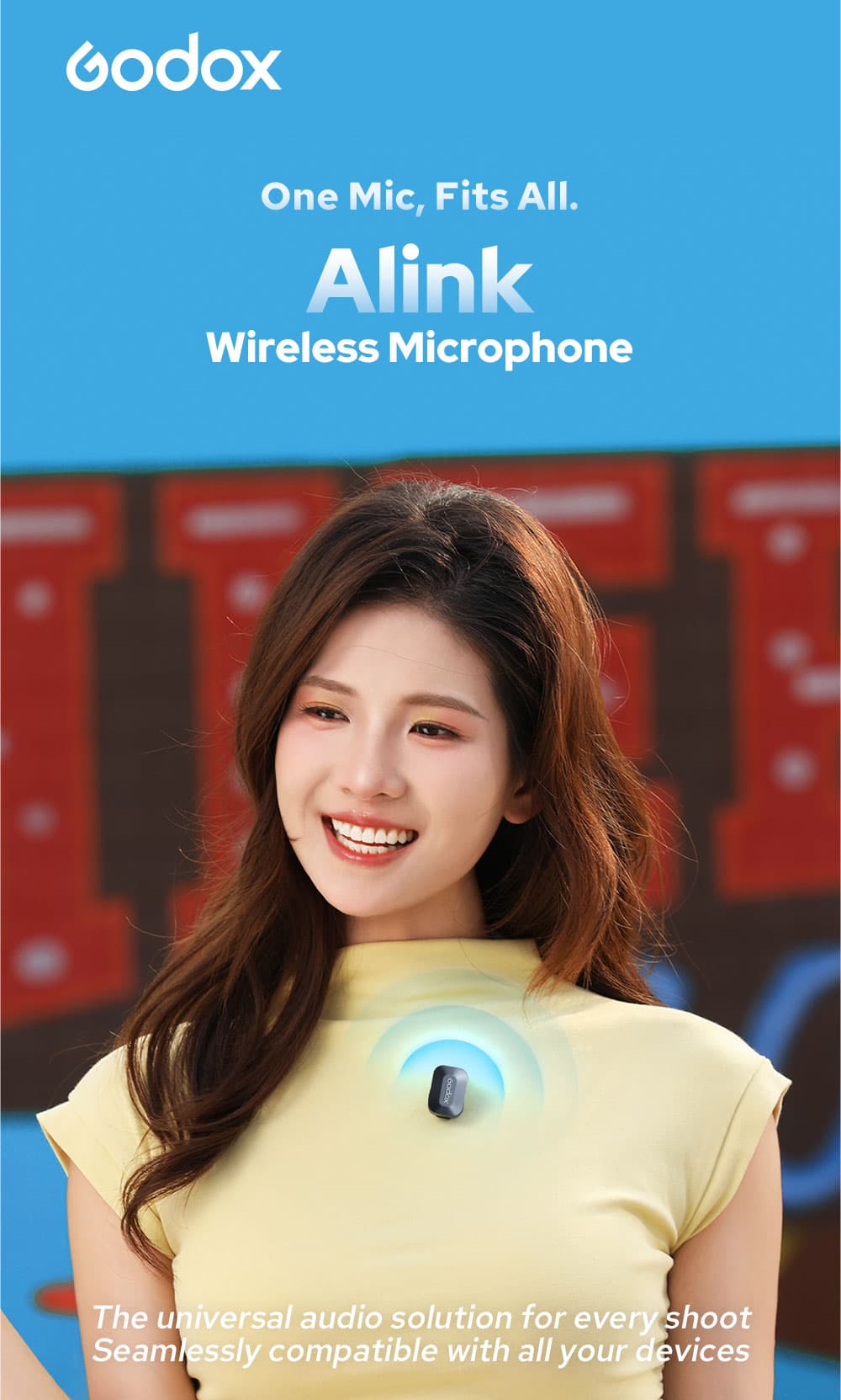 Godox Alink Kit 2 Wireless Microphone