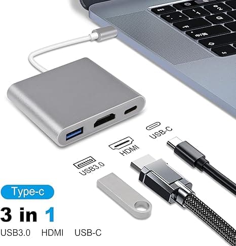 Type C to HDTV Adapter – 4K USB-C to HDMI Converter