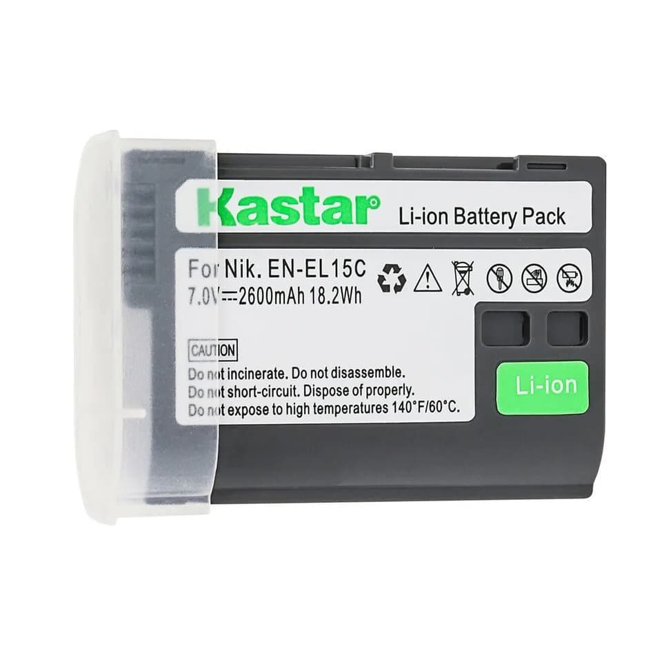 Kastar Rechargeable Li-ion Battery for EN-EL15c