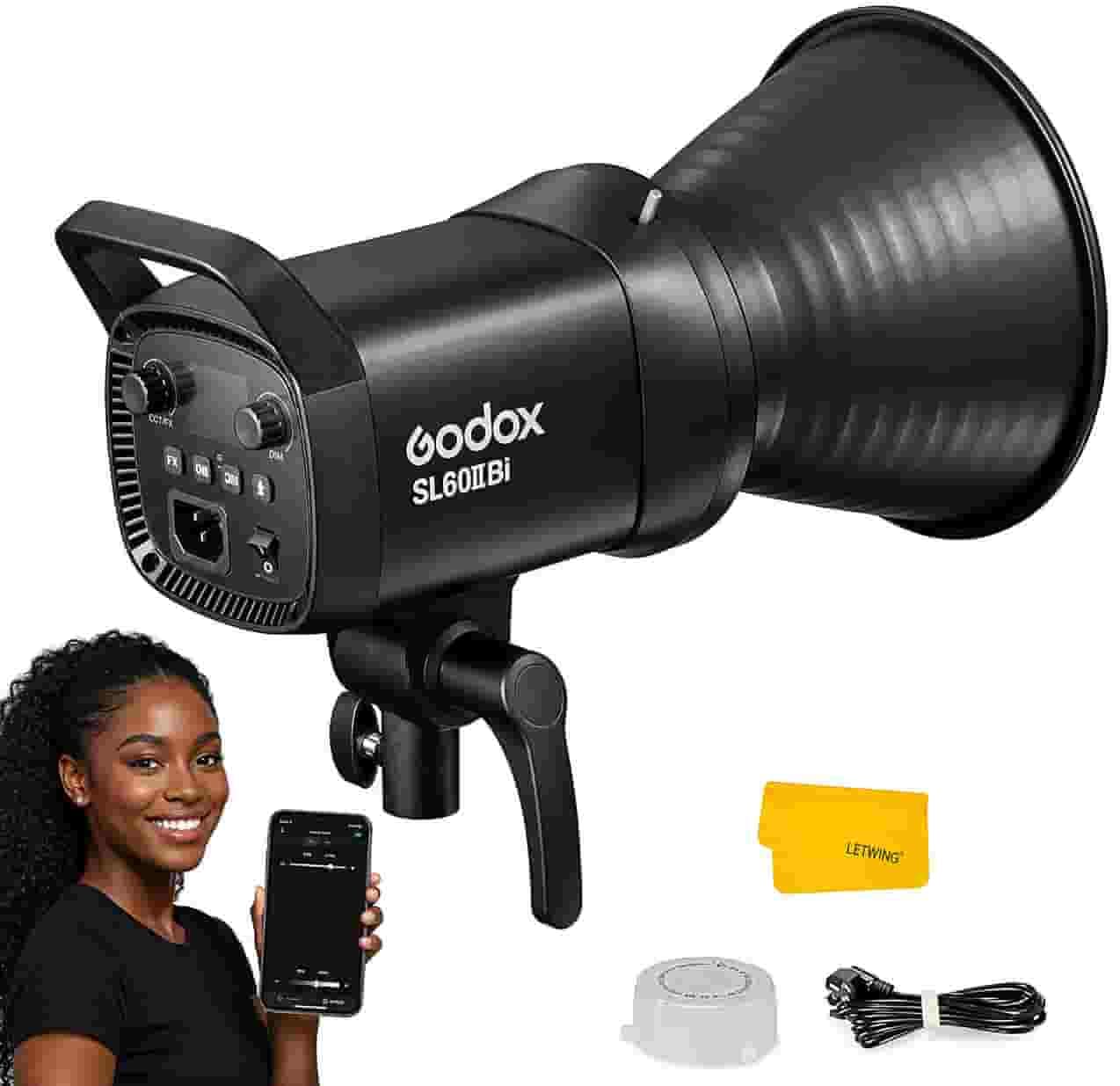 Godox SL60II Bi Bi-Color LED Video Light – Studio Light