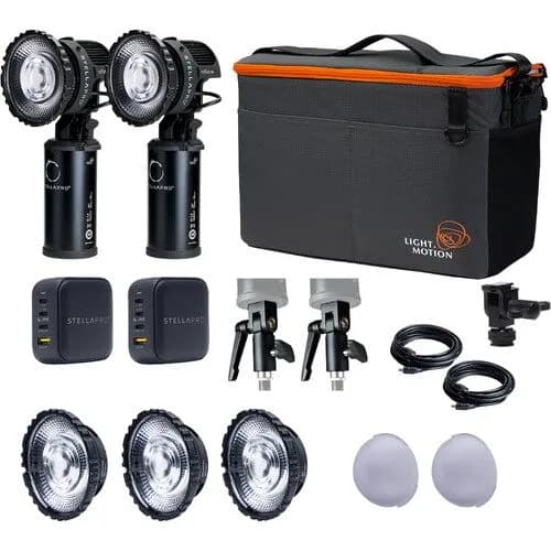 StellaPro Reflex S 2 Light Kit LED/Flash Head