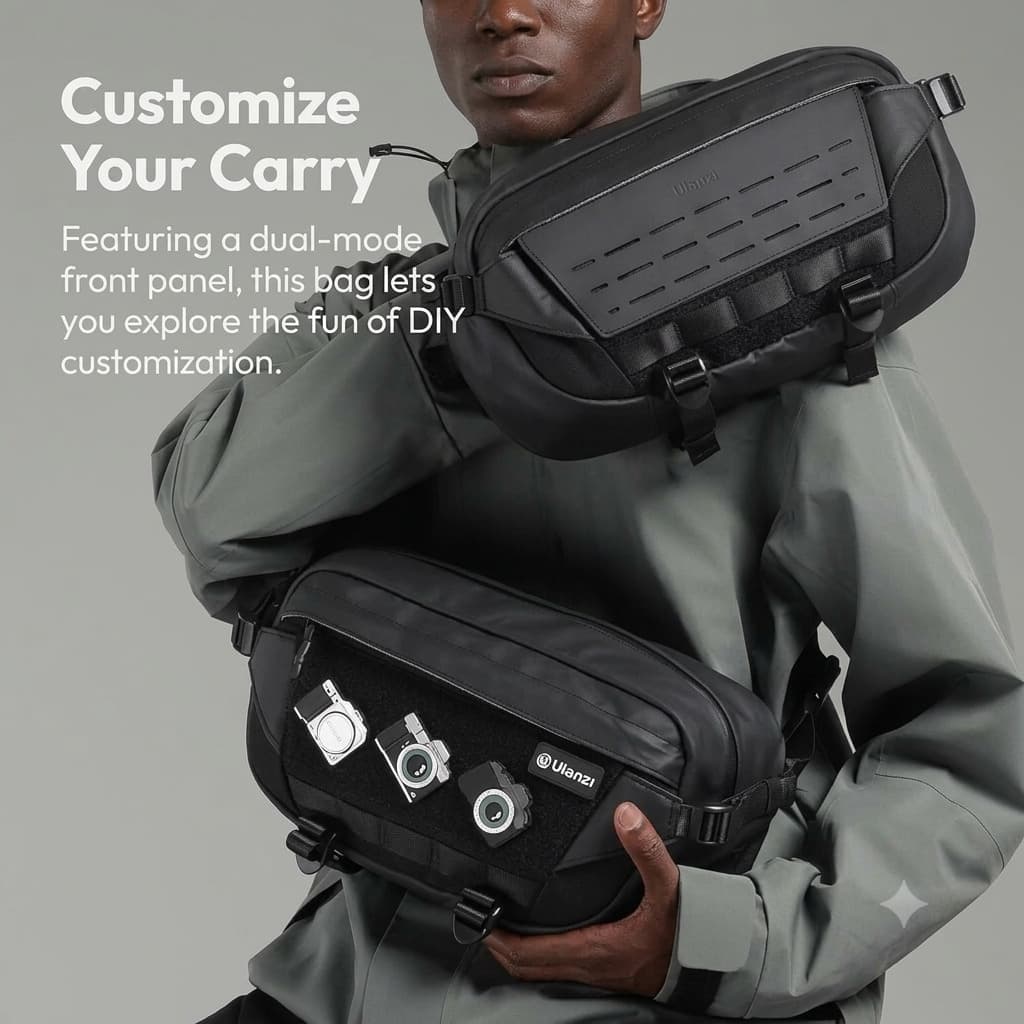 Ulanzi PB038 Sling Bag V2 Waterproof Camera Crossbody Shoulder Pack