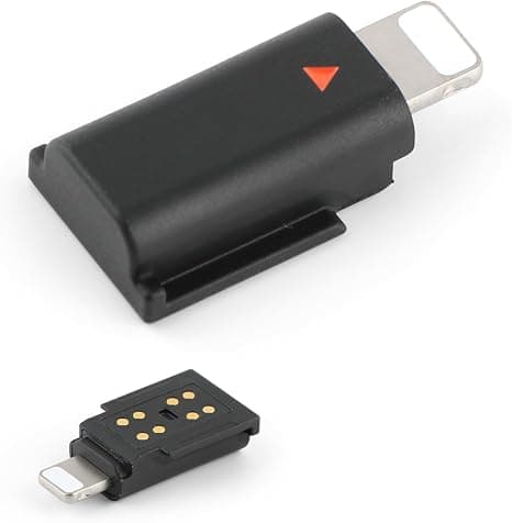 DJI Mic Mobile Phone Adapter (Lightning) | Direct iOS Digital Audio Adapter for iPhone & iPad