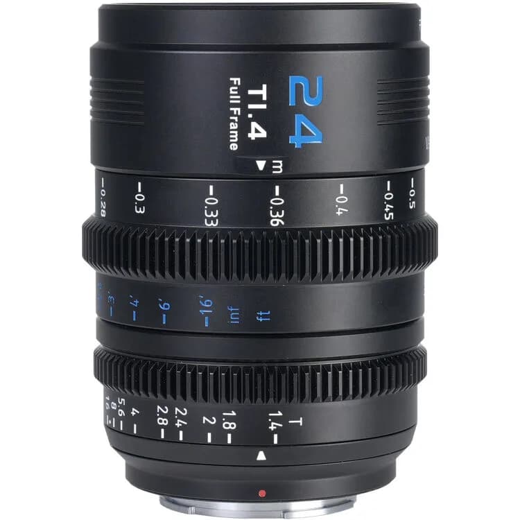 Sirui VP-1 Vision Prime 24mm T1.4 Full-Frame Cine Lens (Multi-Mount, Black)