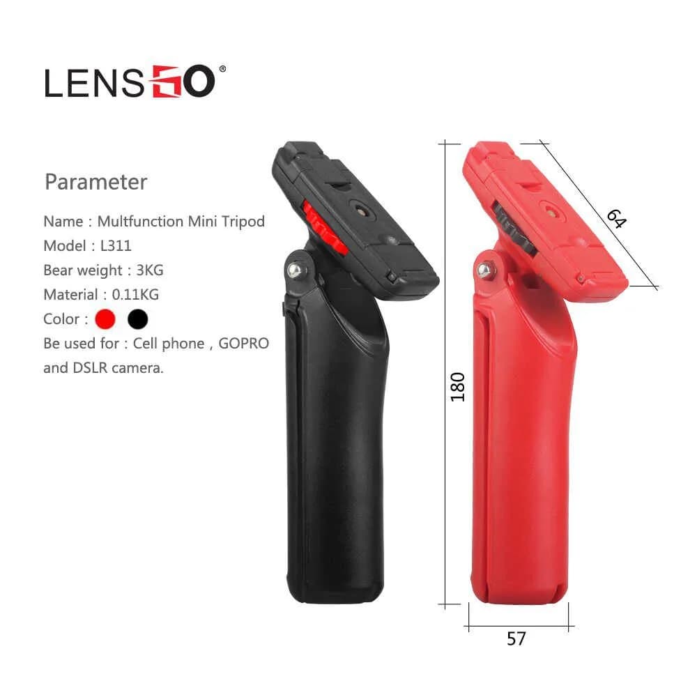LENSGO L311 MULTIFUNCTION MINI TRIPOD