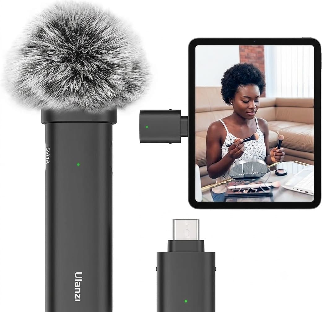Ulanzi WM-10 Type C Wireless Microphone for Smartphones and Content Creators