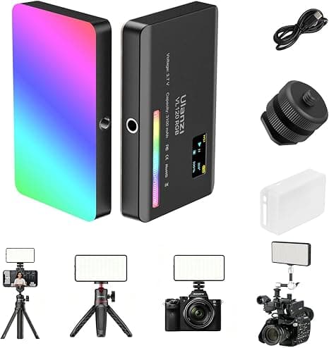 Ulanzi VL120 RGB LED Light Portable On-Camera Pocket Video Light