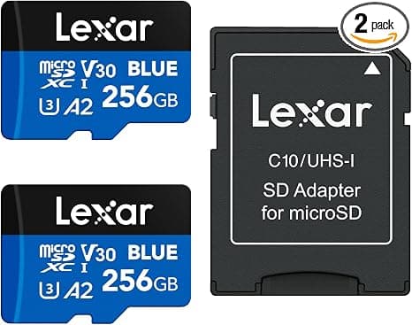 Lexar 256GB Play UHS-I microSDXC Memory Card – Fast Mobile & Gaming Storage