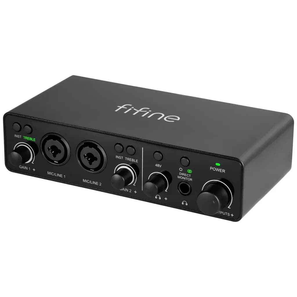 FIFINE AmpliTank Ampli3 Recording Audio Mixer