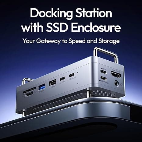 Ulanzi QT03 Docking Station with NVMe SSD Enclosure USB4 40Gbps 10-in-1 Hub