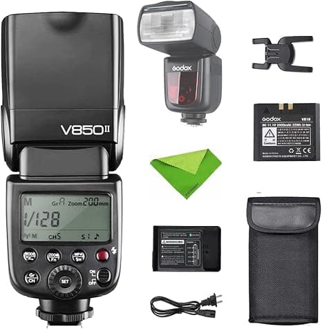 Godox Ving V850II Manual Speedlight – Li-ion Camera Flash