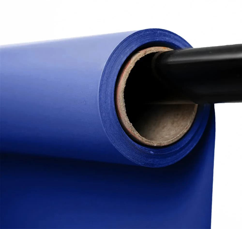 Paper Backdrop Sapphire Blue For Photography 7″ x 20″