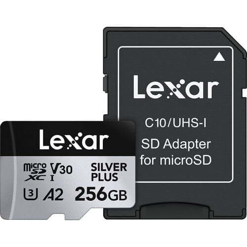 Lexar 256GB Professional SILVER PLUS SDXC UHS-I Memory Card (Brand New) – 205MB/s 4K SD Card Available