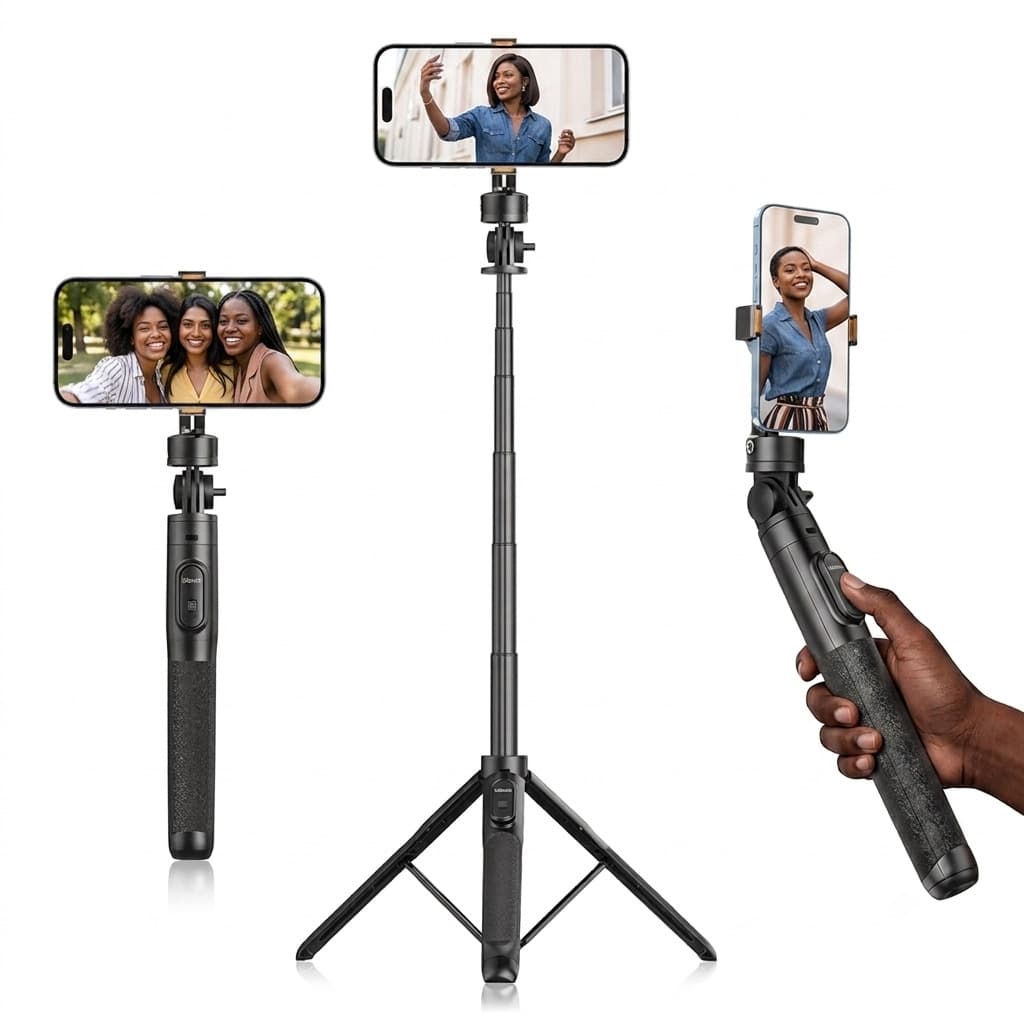 Ulanzi SK-05 MagSafe Universal Phone Tripod Kit and 1.6m Selfie Stick