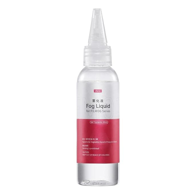 Ulanzi Fog Liquid Refill for Portable Handheld Smoke Machines (60ml Dual Pack)