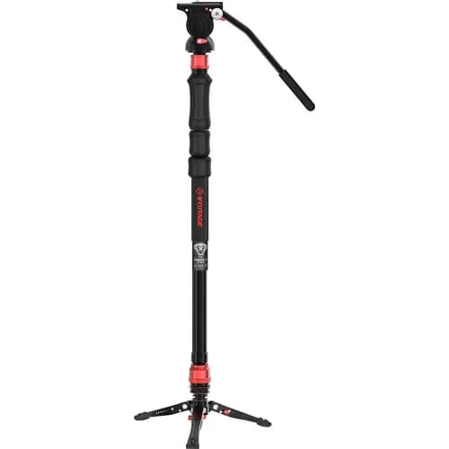 iFootage Cobra 3 Strike Aluminum Monopod with K5S Fluid Head