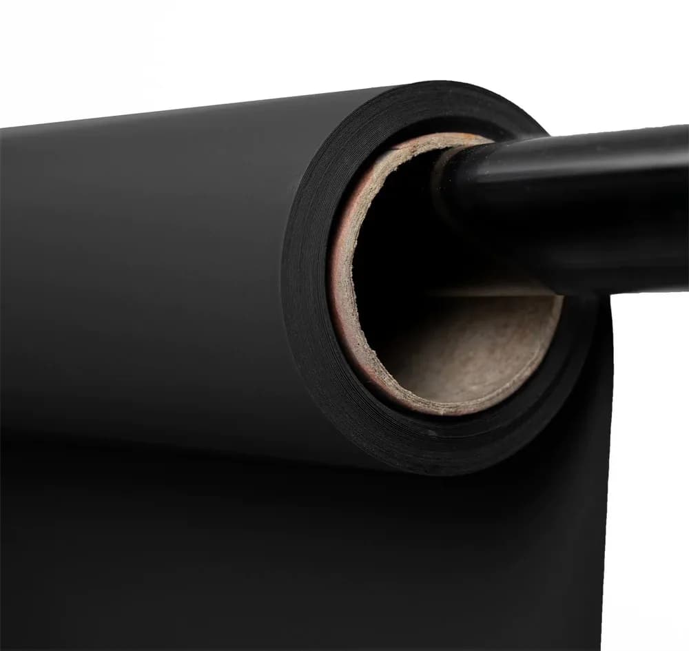 Paper Backdrop Black For Photography 7″ x 20″