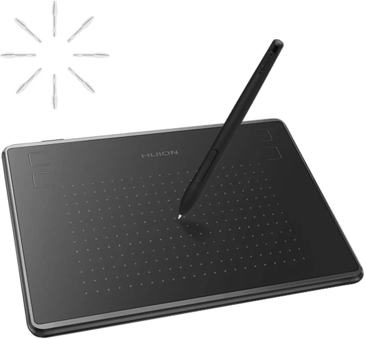 HUION Inspiroy H430P OSU Graphic Drawing Tablet with Battery-Free Stylus 4 Press Keys