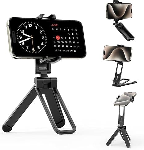 Ulanzi MA26 Foldable Pocket Phone Tripod with Dual Cold Shoe Mounts