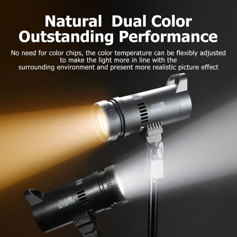 Sutefoto TJ-55Bi Bi-Color Focus Spotlight