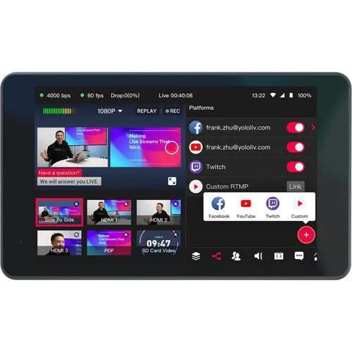 YoloLiv YoloBox Pro All-in-One Multicamera Live Streaming System