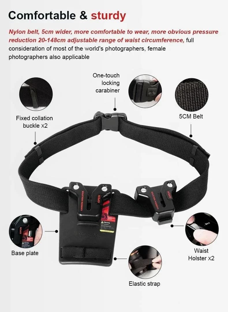 Lynca bcamerab 50D Camera Waist Holster