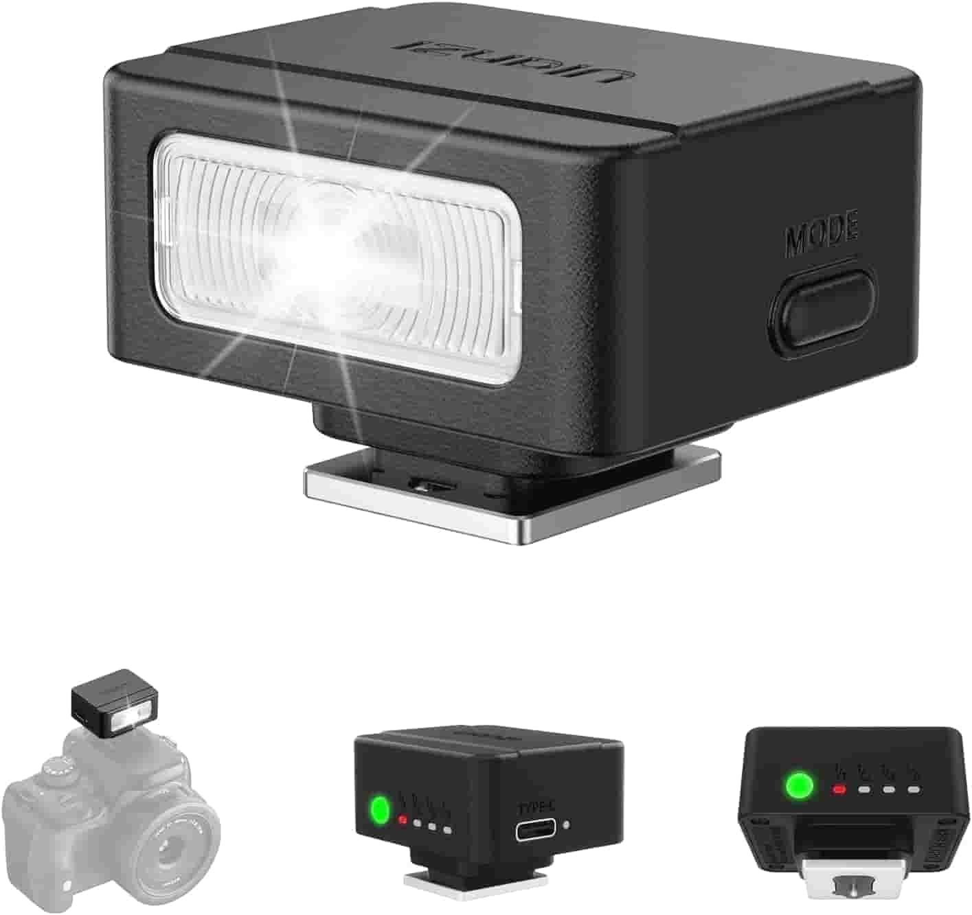 Ulanzi SL01 Mini Flash Speedlite – Ultra-Compact Camera On-Shoe Flash for Canon, Sony, Nikon, & Fuji