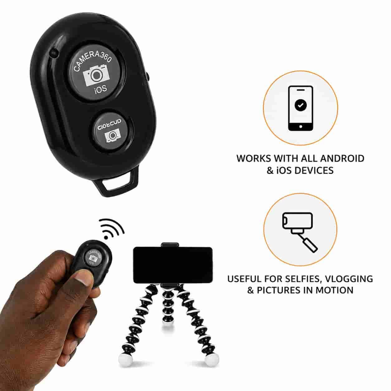 Ulanzi P1 Remote Controller – Wireless Bluetooth Camera Shutter Available
