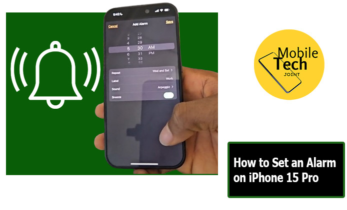 How to Set an Alarm on iPhone 15 Pro