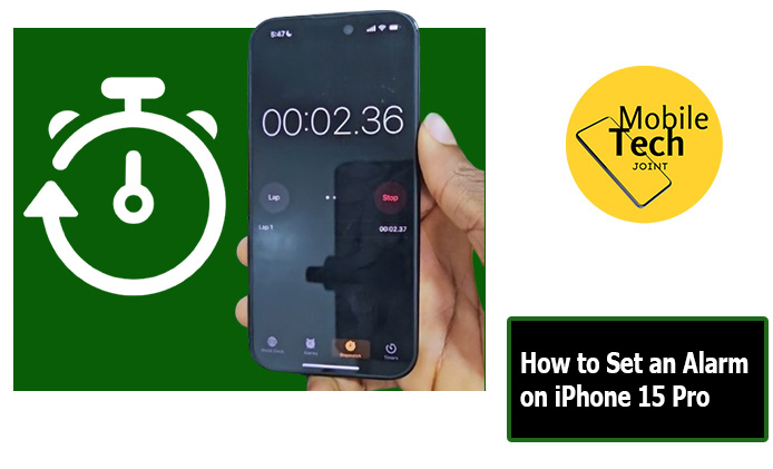How to Use Stop Watch on iPhone 15 Pro