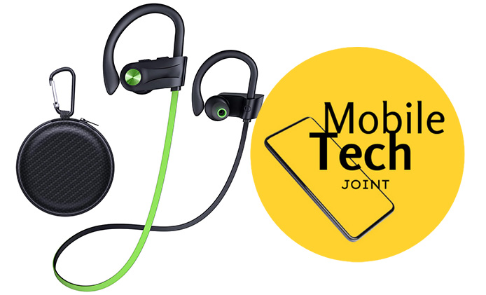 JOYWISE U18C Bluetooth Headphones: $19.99 Waterproof Sports Earbuds with 16 Hours Playtime