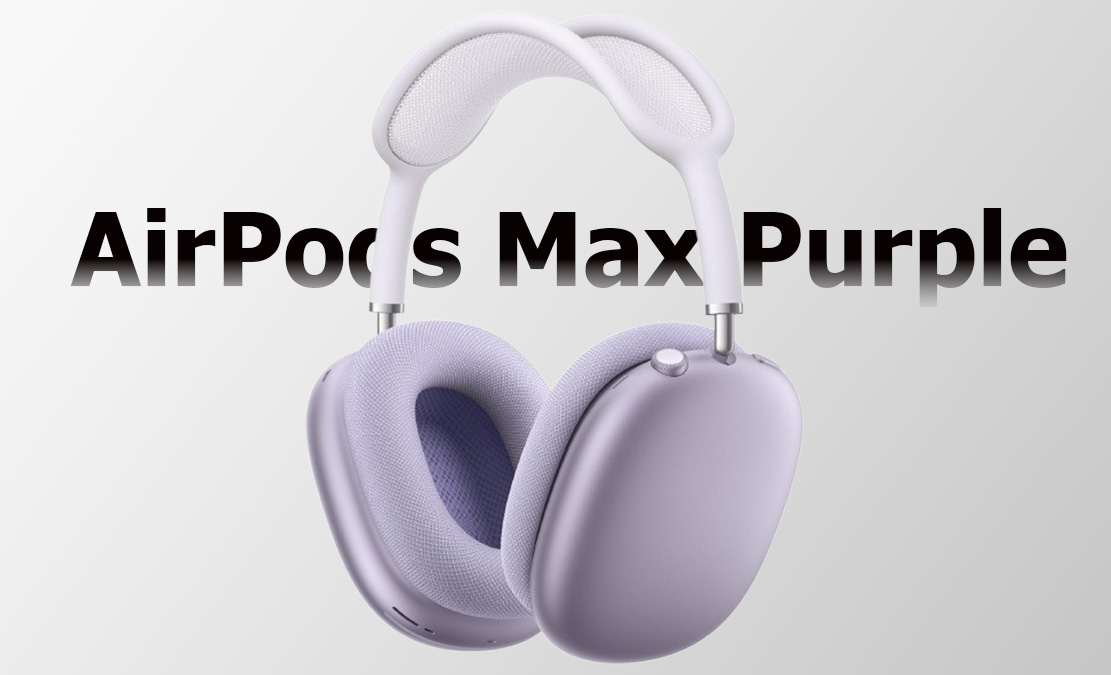 Purple AirPods Max