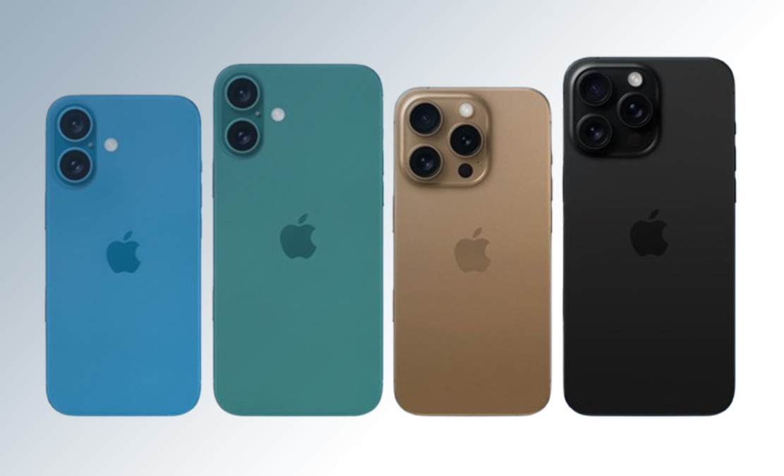 All Four iPhone 16 Models 