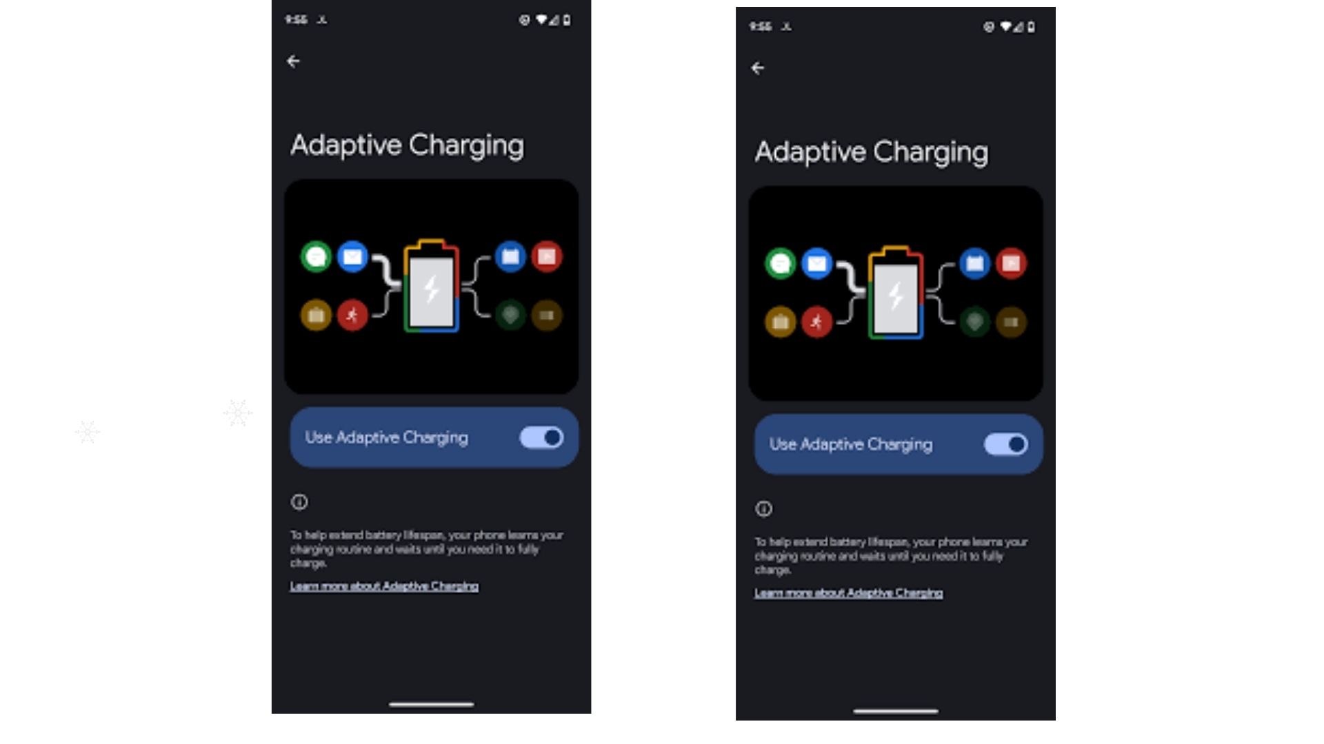 Adaptive Charging on Google Pixel