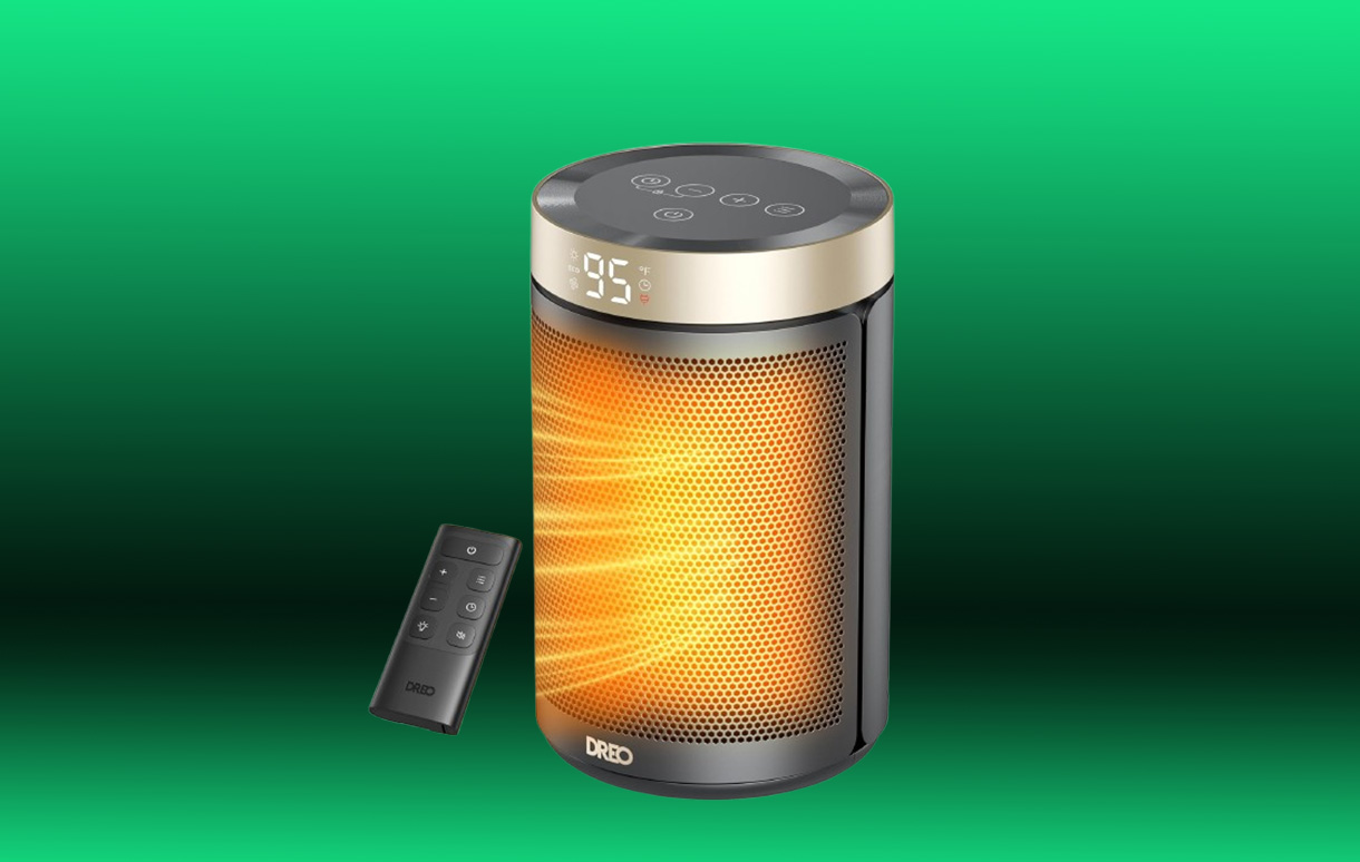 Stay Warm and Safe This Winter With the Dreo Space Heater—Cyber Monday Deal at $33.99